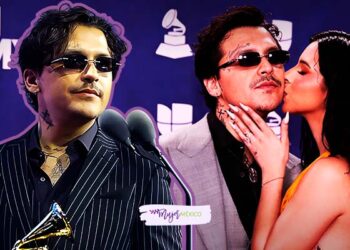 Christian Nodal olvida dedicar su Grammy a Ángela Aguilar