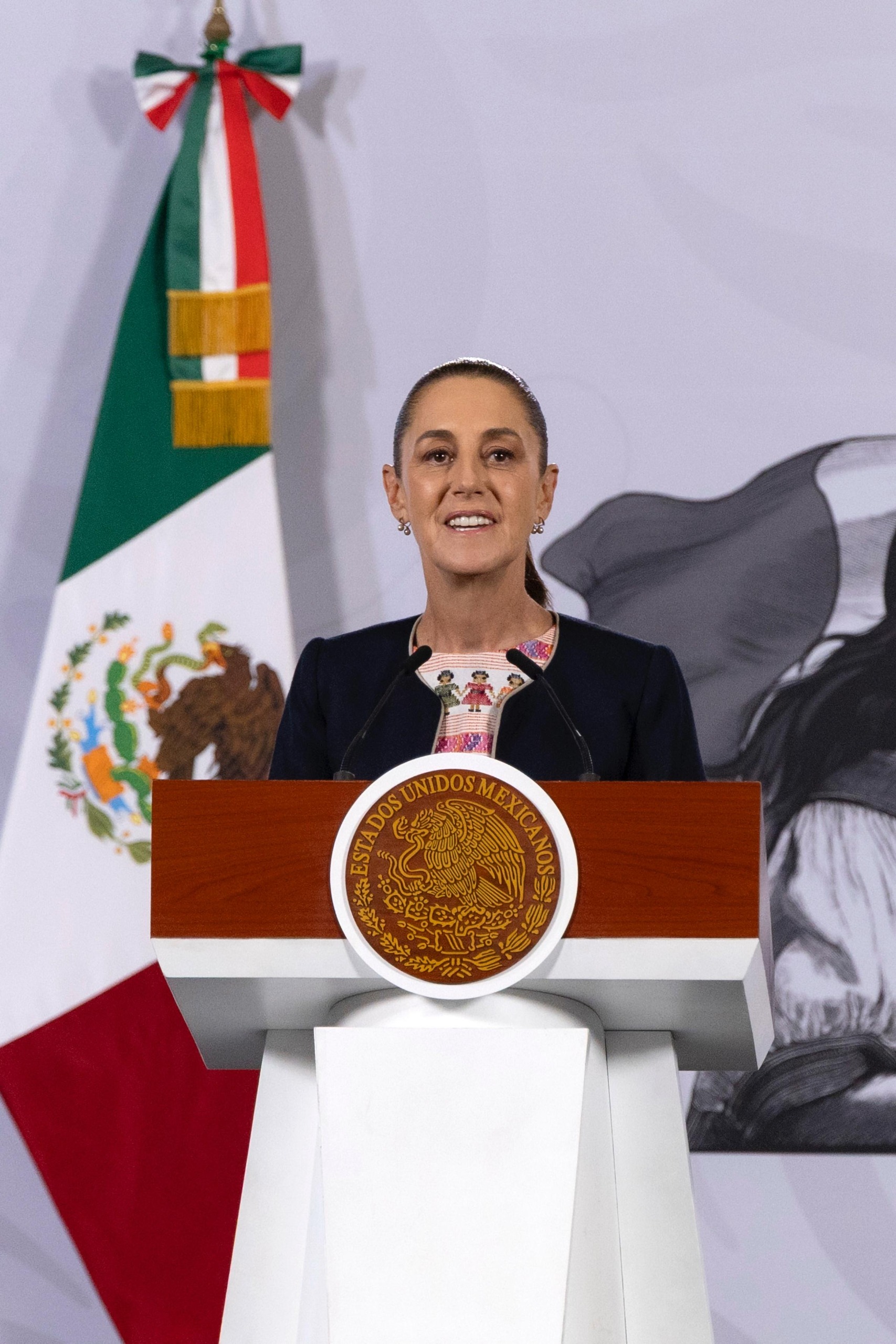 Fátima Bosch reitera su respeto y admiración por Sheinbaum