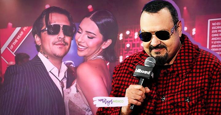Pepe Aguilar sobre Ángela y Nodal: "un bebé les caería bien"