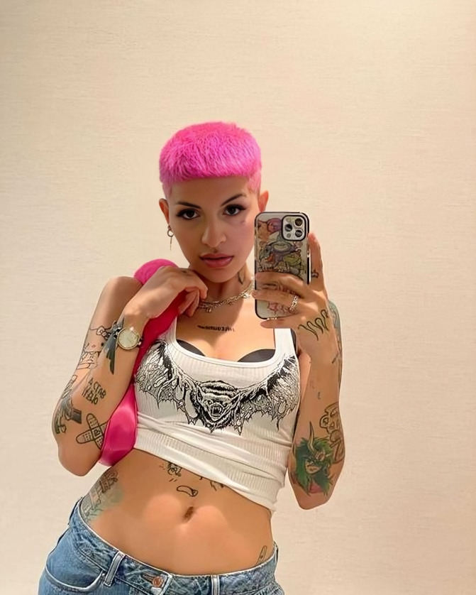 Cazzu antes y después de los tatuajes |FOTOS