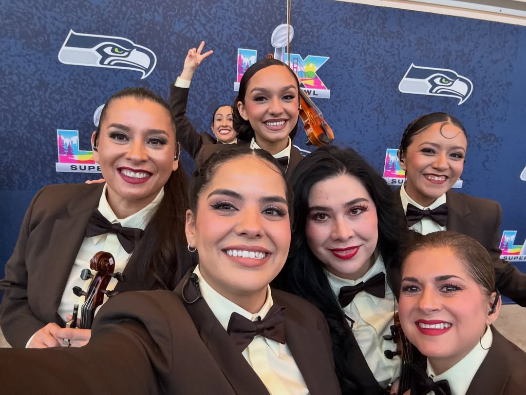Así fue la participación del mariachi en el Super Bowl