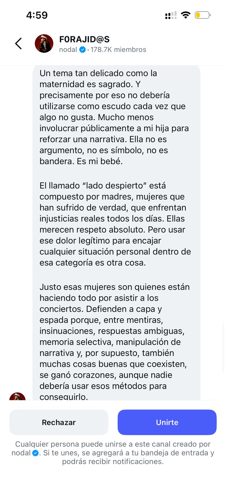 Nodal responde a Cazzu con violencia vicaria