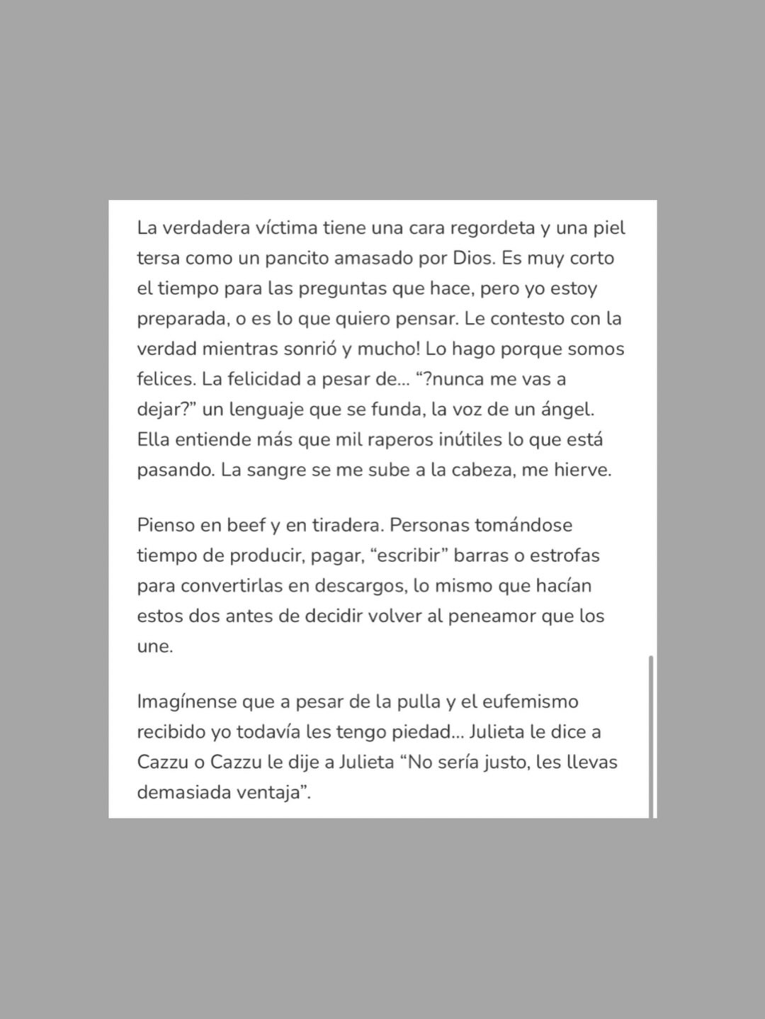 La pelea entre Cazzu y Nodal por canción de Rauw Alejandro