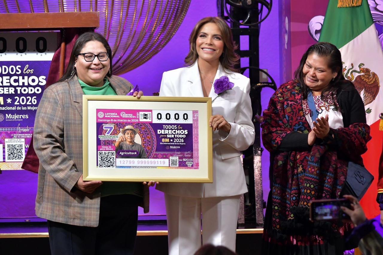 develan billete de Lotería Nacional