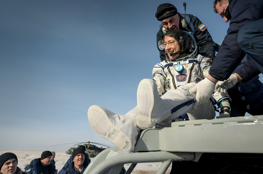 Los récords de la astronauta Christina Koch
