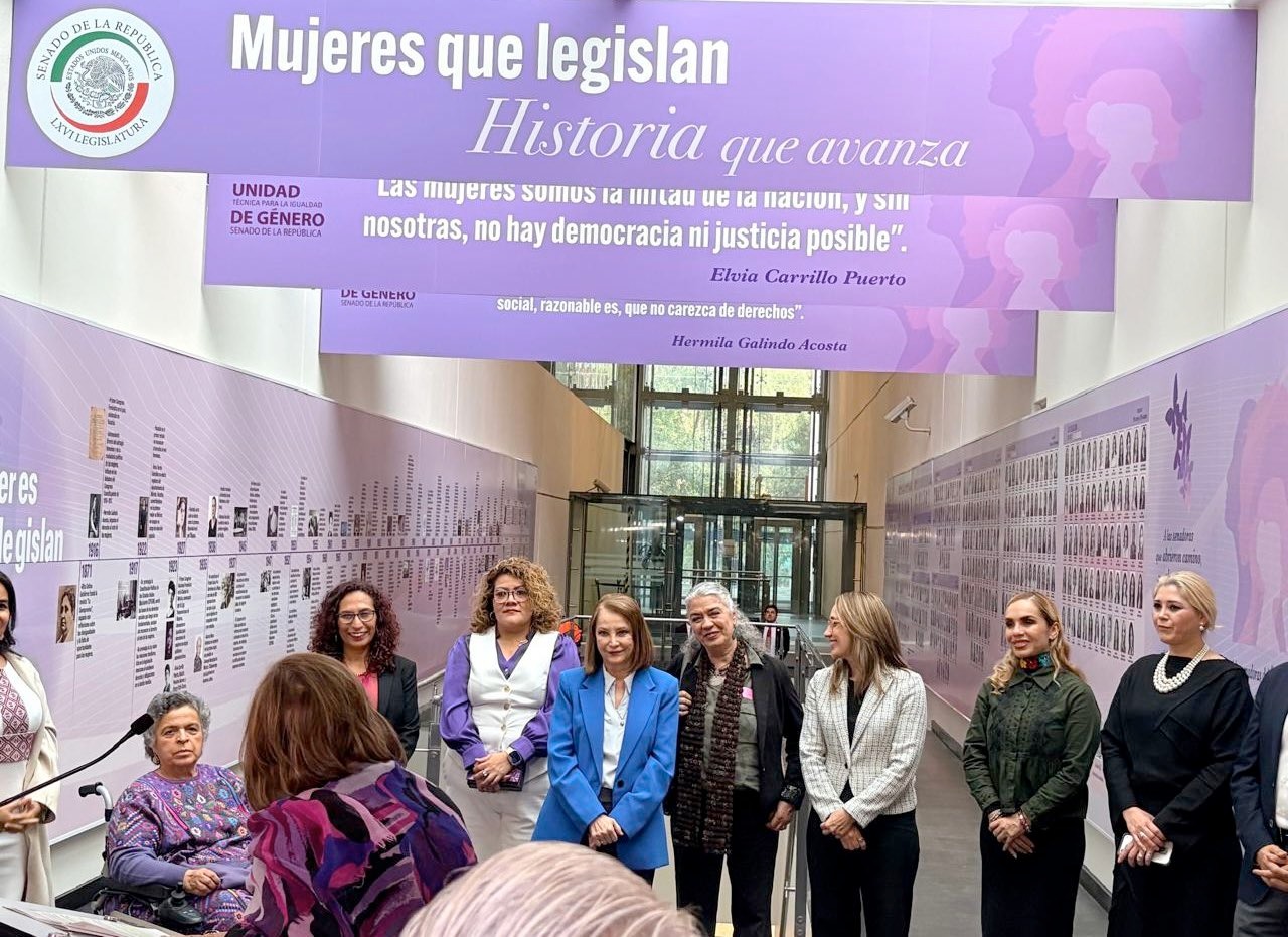 evento mujeres en Senado