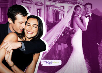 Dua Lipa y Callum Turner. Fotos de su boda en Sicilia