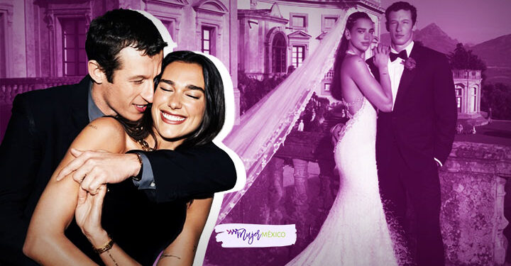 Dua Lipa y Callum Turner. Fotos de su boda en Sicilia