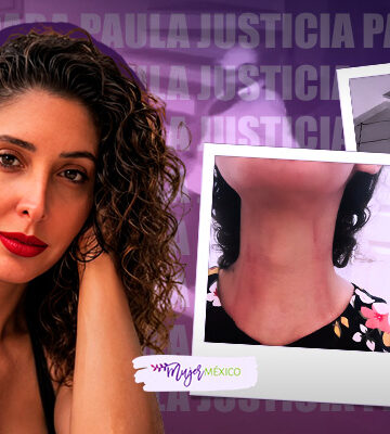 Paula Fajardo. Mujer denuncia violencia familiar de exesposo